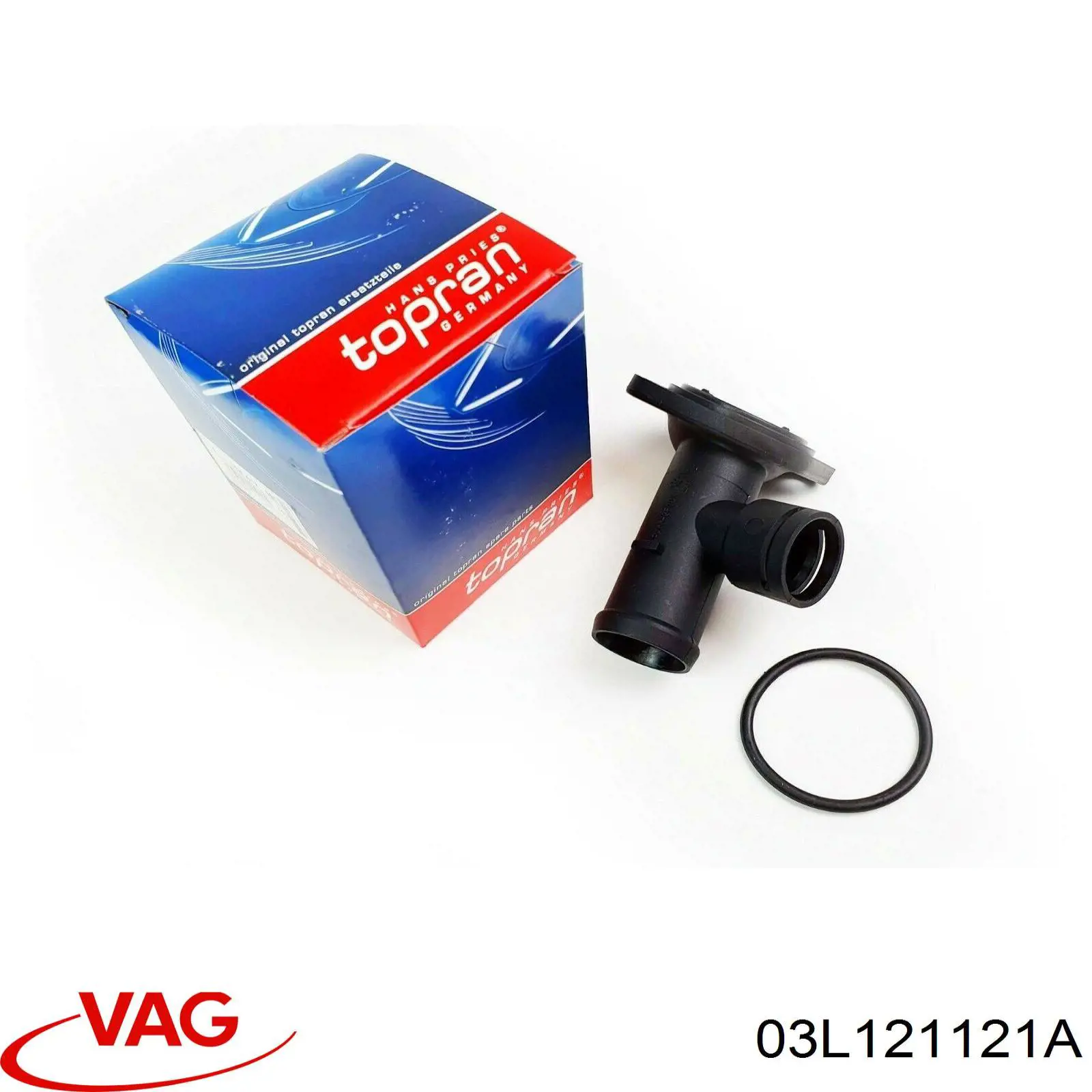 03L121121A VAG Крышка корпуса термостата