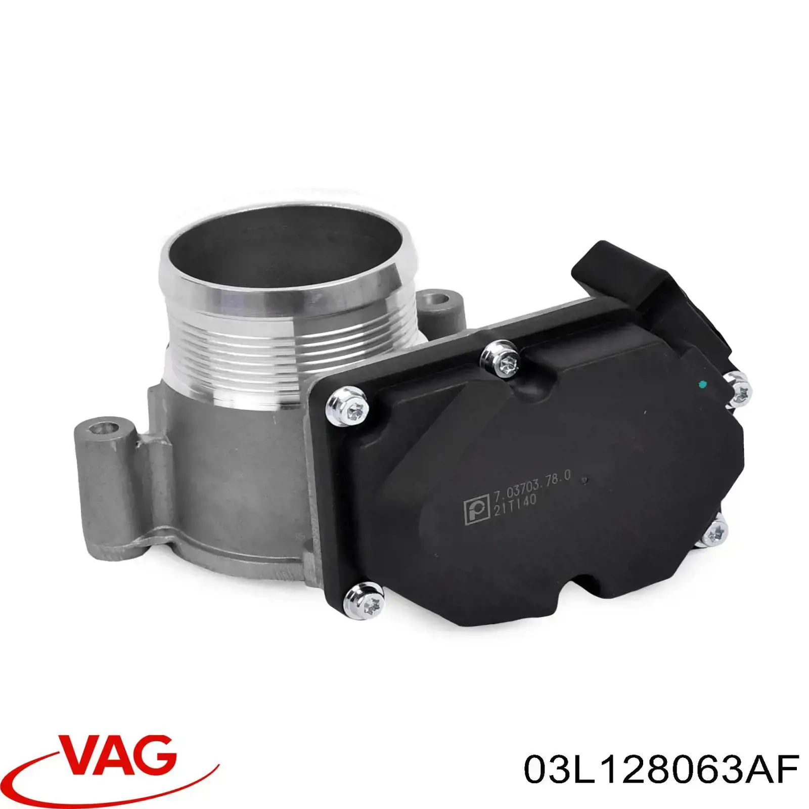 03L128063AF VAG Válvula de borboleta montada