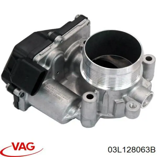 03L128063B VAG Válvula de borboleta montada