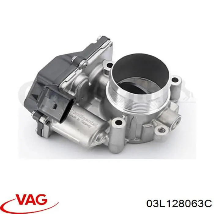 Заслонка воздушная VAG 03L128063C