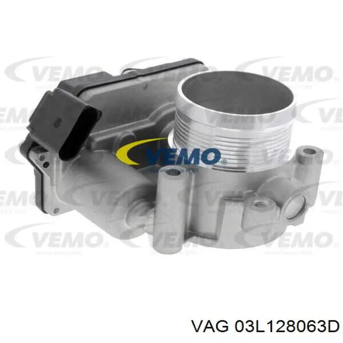 03L128063D VAG Válvula de borboleta montada