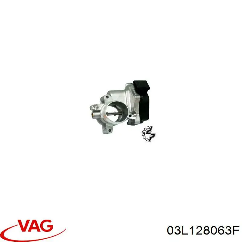 Заслонка воздушная VAG 03L128063F