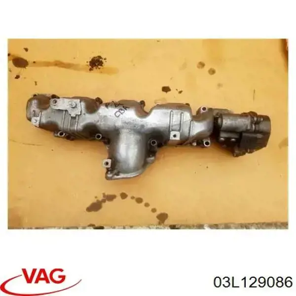 Актуатор привода заслонок впускного коллектора 03L129086 VAG