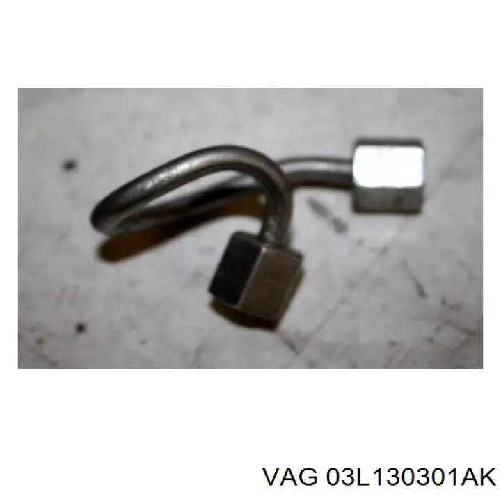 Трубка топливная форсунки 2-го цилиндра VAG 03L130301AK цена, от 11.30 USD