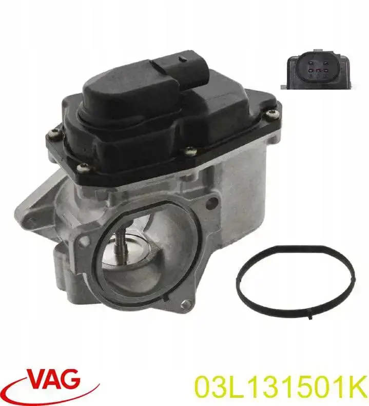 Купить 03L131501K VAG Клапан EGR системы рециркуляции отработавших газов