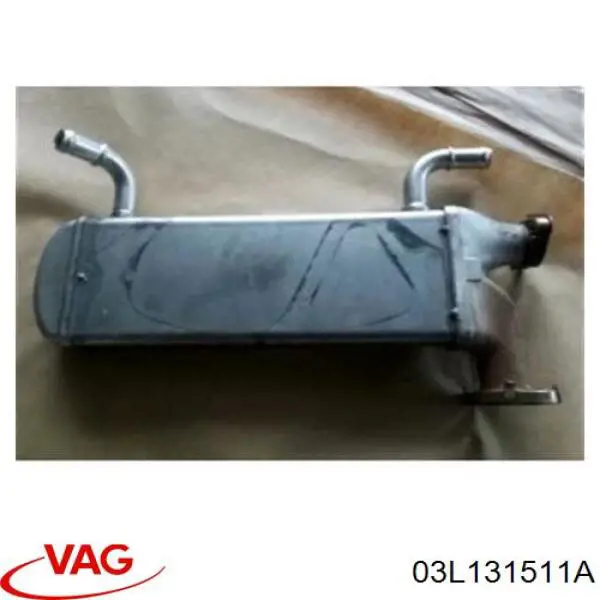 Радиатор системы EGR рециркуляции выхлопных газов VAG 03L131511A цена, от 128.67 USD