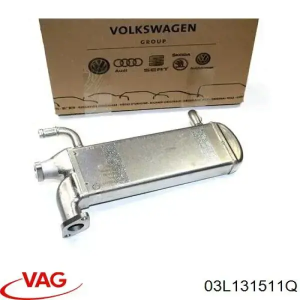 Радиатор системы EGR рециркуляции выхлопных газов VAG 03L131511Q цена, от 365.56 USD