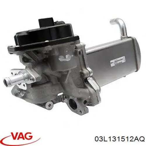 Радиатор системы EGR рециркуляции выхлопных газов VAG 03L131512AQ цена, от 226.56 USD