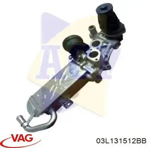 Радиатор системы EGR 03L131512BB VAG