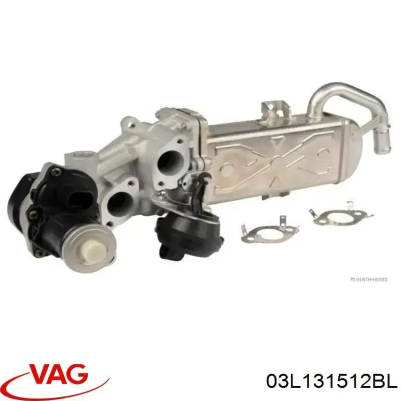 Купить 03L131512BL VAG Радиатор системы EGR