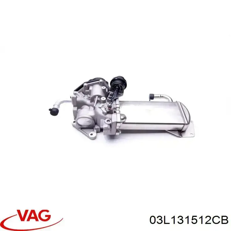 03L131512CB VAG радиатор системы egr рециркуляции выхлопных газов