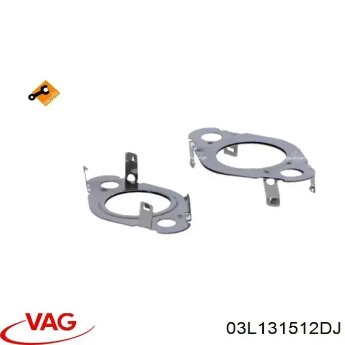 Купить 03L131512DJ VAG Радиатор системы EGR