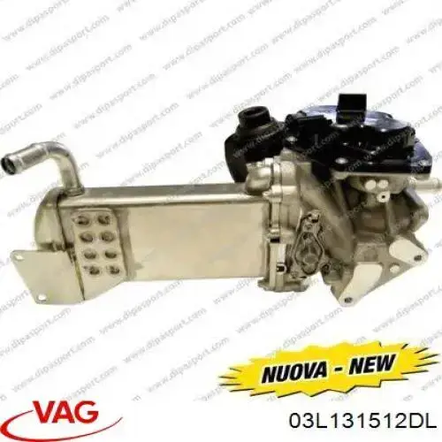 Радиатор системы EGR рециркуляции выхлопных газов VAG 03L131512DL цена, от 237.21 USD