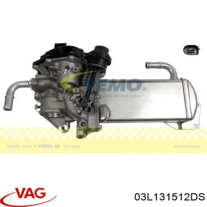 Купить 03L131512DS VAG Радиатор системы EGR