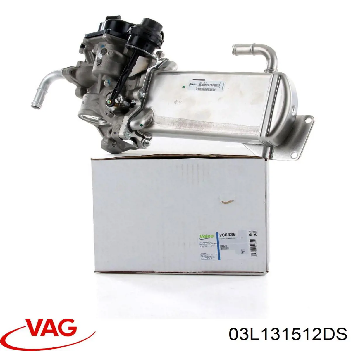 Радиатор системы EGR рециркуляции выхлопных газов VAG 03L131512DS цена, от 471.63 USD