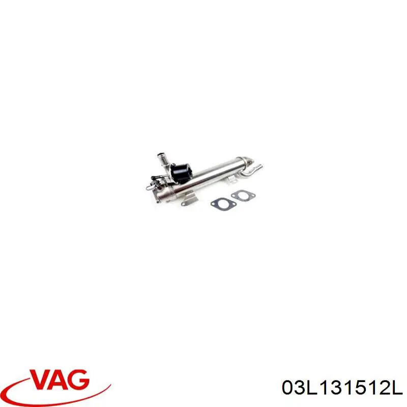 Радиатор системы EGR рециркуляции выхлопных газов VAG 03L131512L цена, от 38.35 USD
