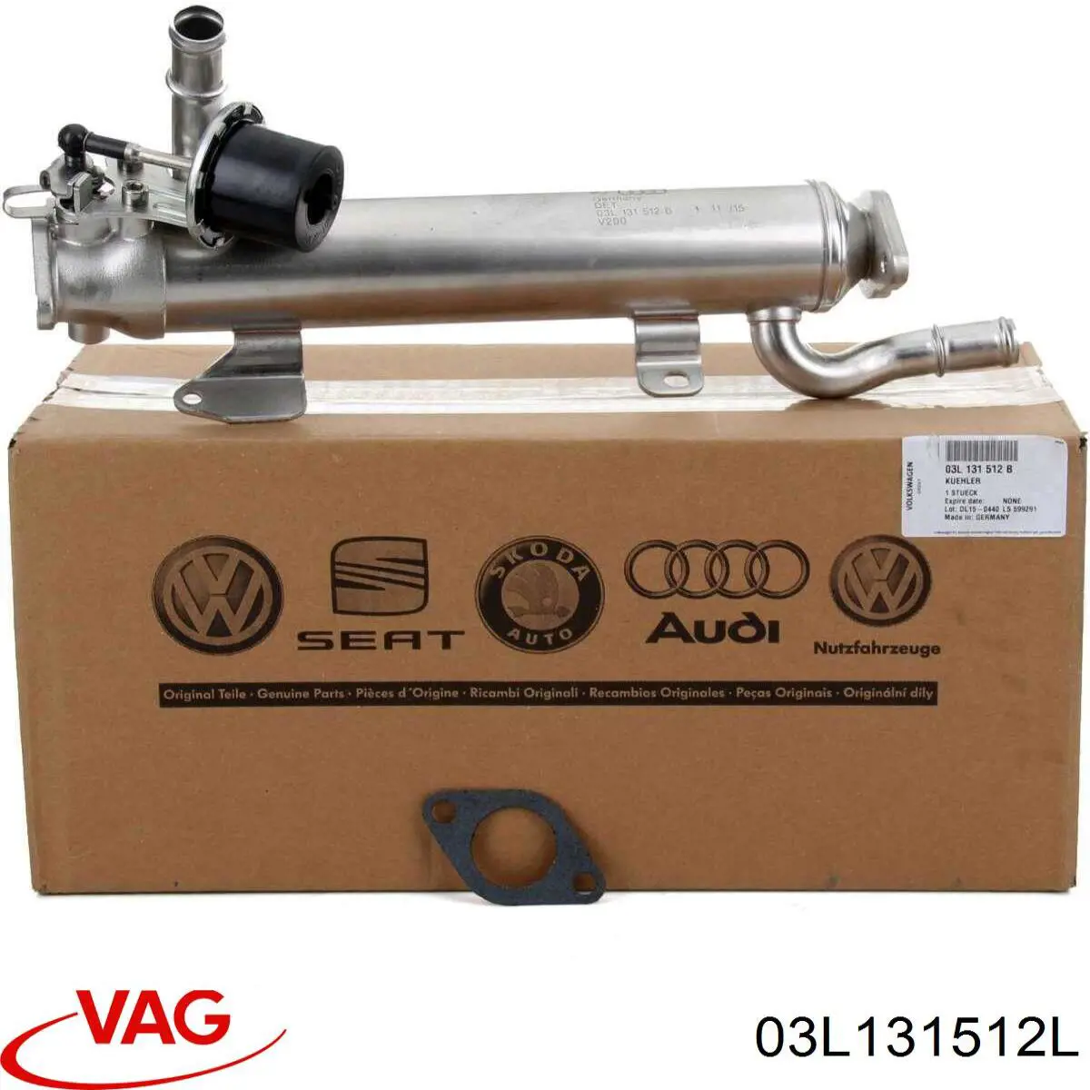 03L131512L VAG Радиатор системы EGR
