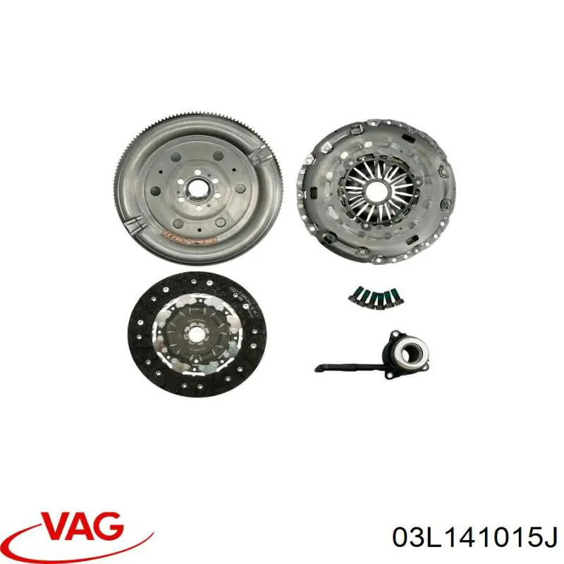 Комплект сцепления (3 части) VAG 03L141015J цена, от 393.79 USD