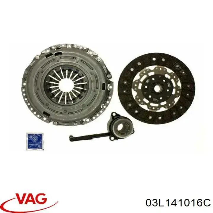 Комплект сцепления (3 части) VAG 03L141016C цена, от 176.51 USD