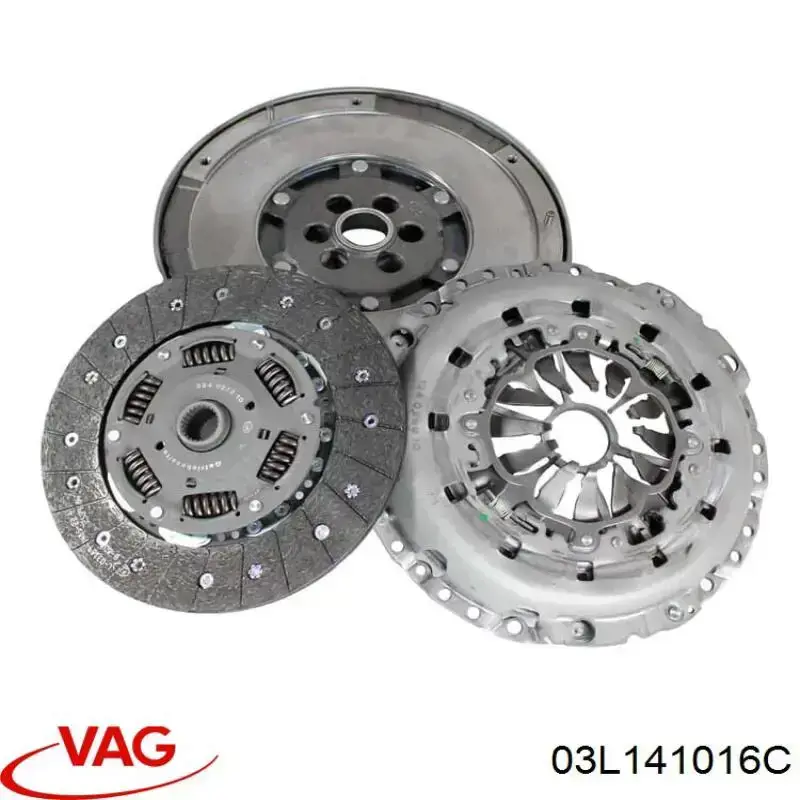 Купить 03L141016C VAG Комплект сцепления (диск, корзина, подшипник)