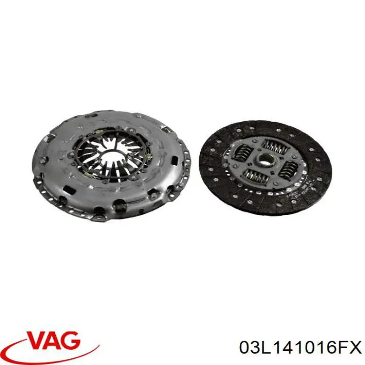 03L141016FX VAG kit de embraiagem (3 peças)