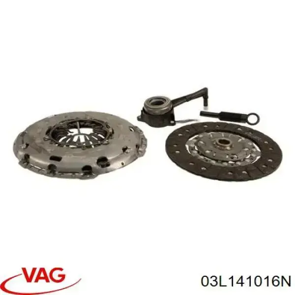 03L141016N VAG Kit de embraiagem (3 peças)