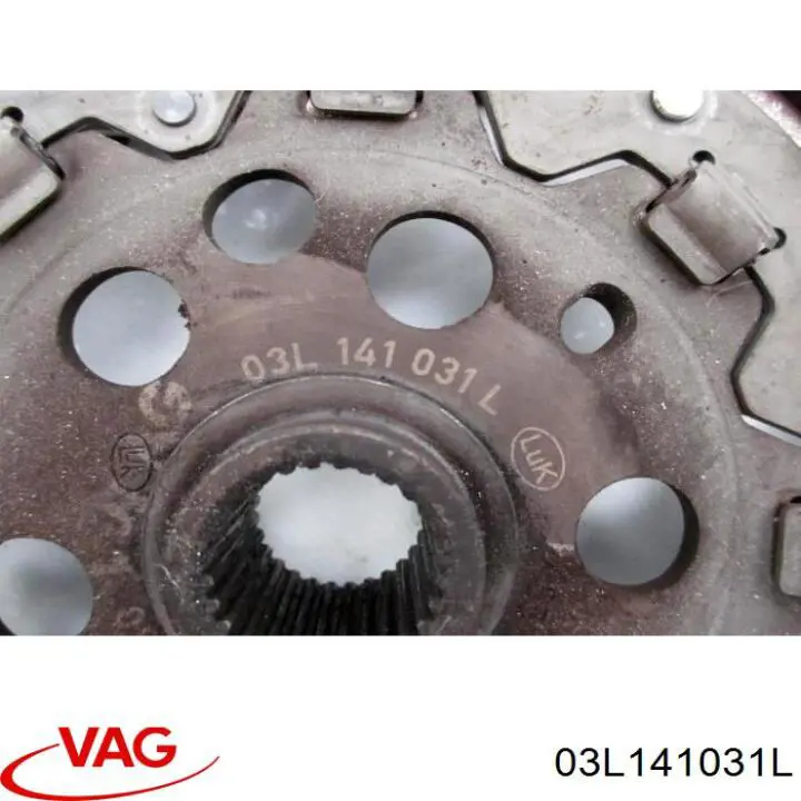 03L141031L VAG Диск сцепления ведомый