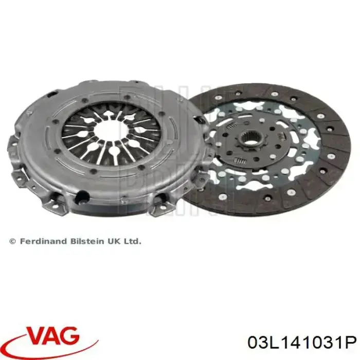 Купить 03L141031P VAG Диск сцепления