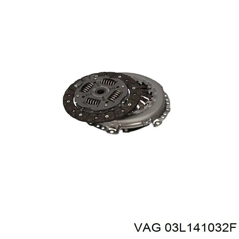03L141032F VAG Диск сцепления ведомый