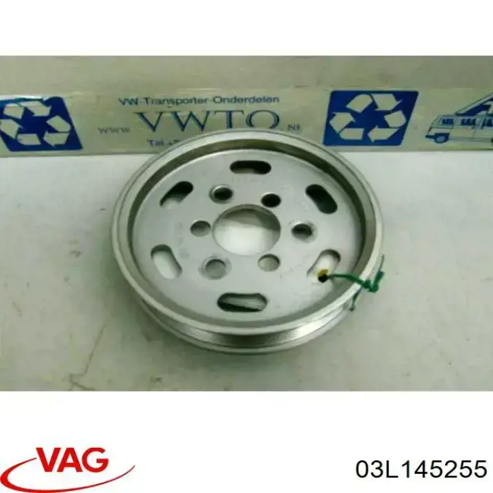 Купить 03L145255 VAG Шкив насоса ГУР