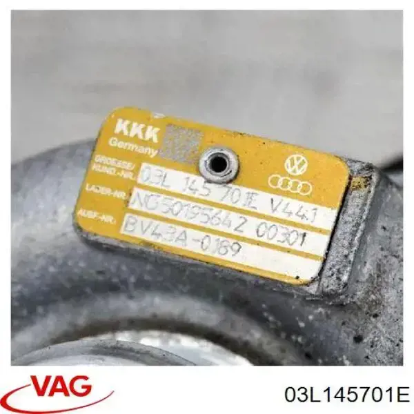 Турбокомпрессор Garrett 53039880189