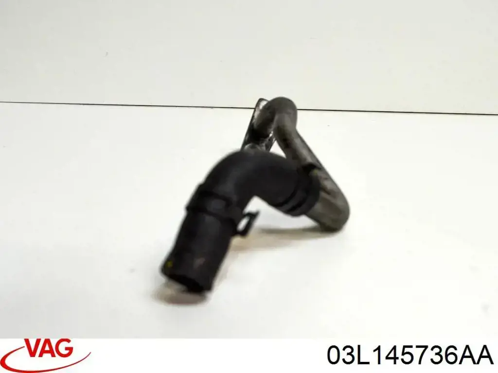 Трубка (шланг) отвода масла от турбины 03L145736AA VAG