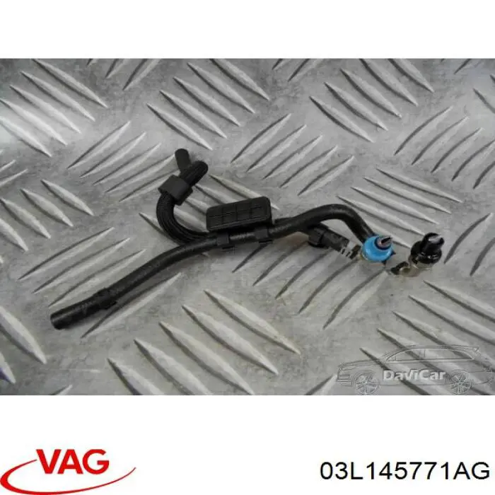Трубка/шланг подачи масла к турбине VAG 03L145771AG