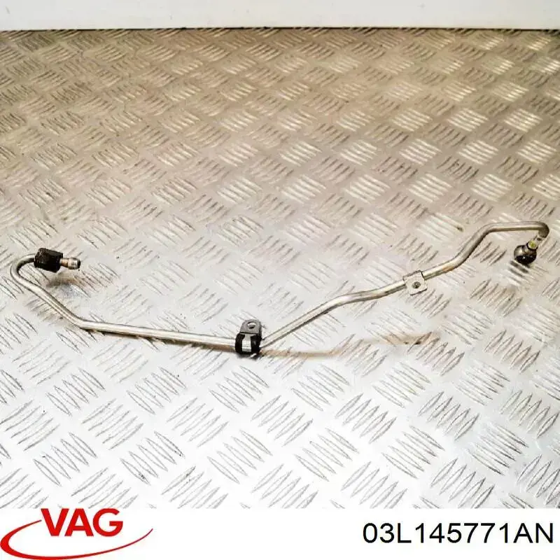 Трубка (шланг) подачи масла к турбине 38145771 VAG