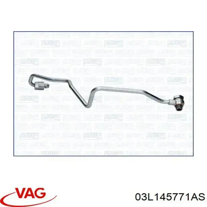 Купить 03L145771AS VAG Трубка (шланг) подачи масла к турбине