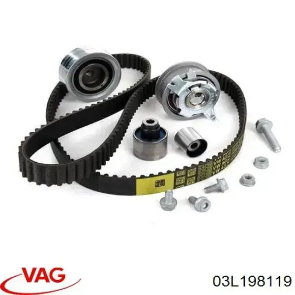 03L198119 VAG Комплект ремня ГРМ