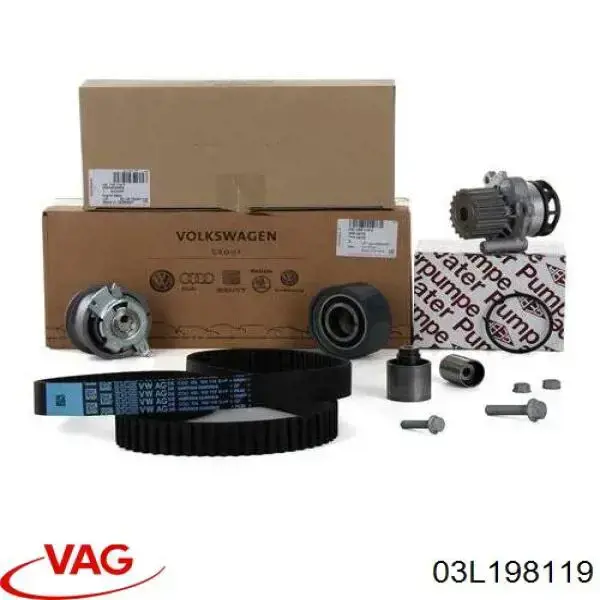 Комплект ГРМ 03L198119 VAG