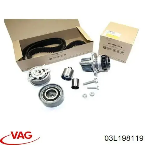 ГРМ ремни, комплект VAG 03L198119 цена, от 152.73 USD