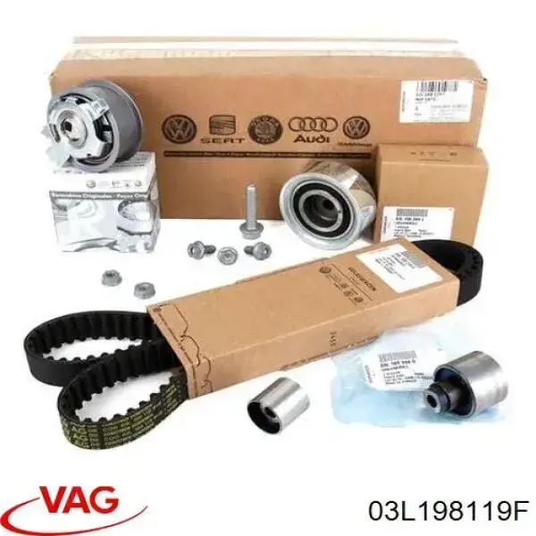 Купить 03L198119F VAG Комплект ГРМ