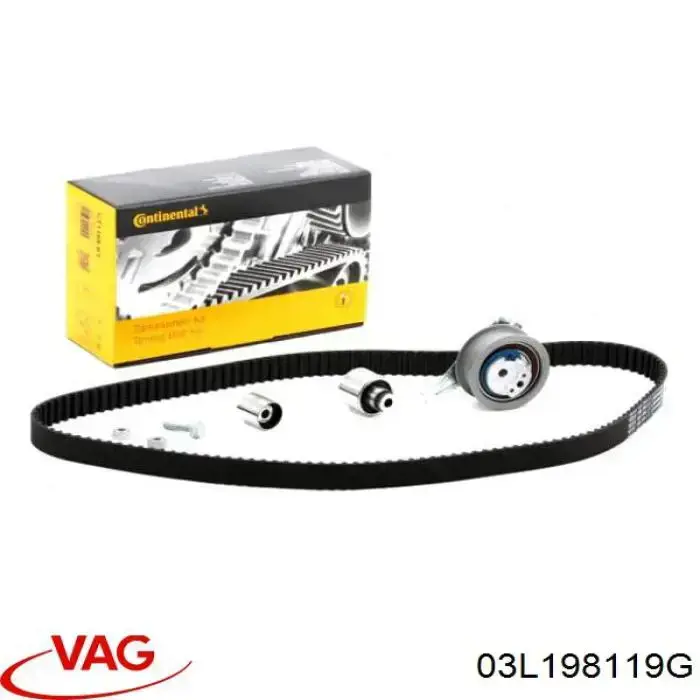 ГРМ ремни, комплект VAG 03L198119G цена, от 126.95 USD