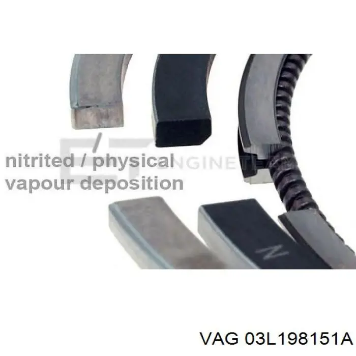 Кольца поршневые STD на 1 цилиндр SM 795098004 цена, от 65.66 USD