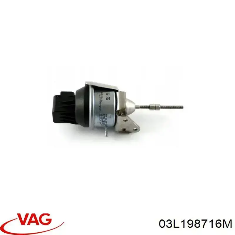 Válvula (atuador) de controlo de turbina para Volkswagen Caddy (2KB)