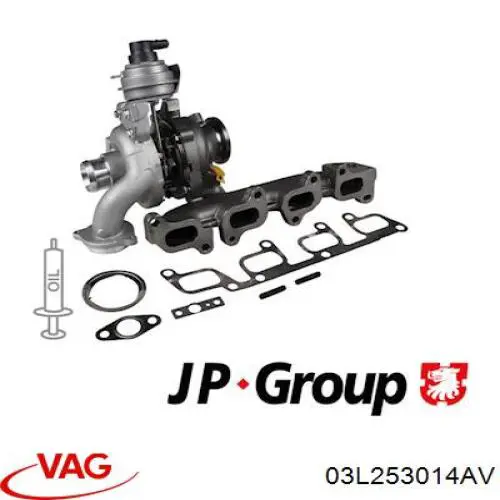 03L253014AV VAG turbina