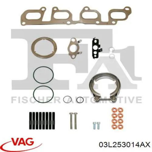 03L253014AX VAG turbina