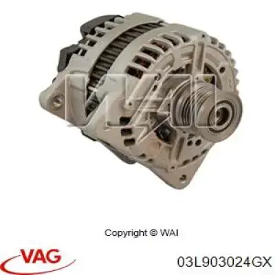 Купить 03L903024GX VAG Генератор