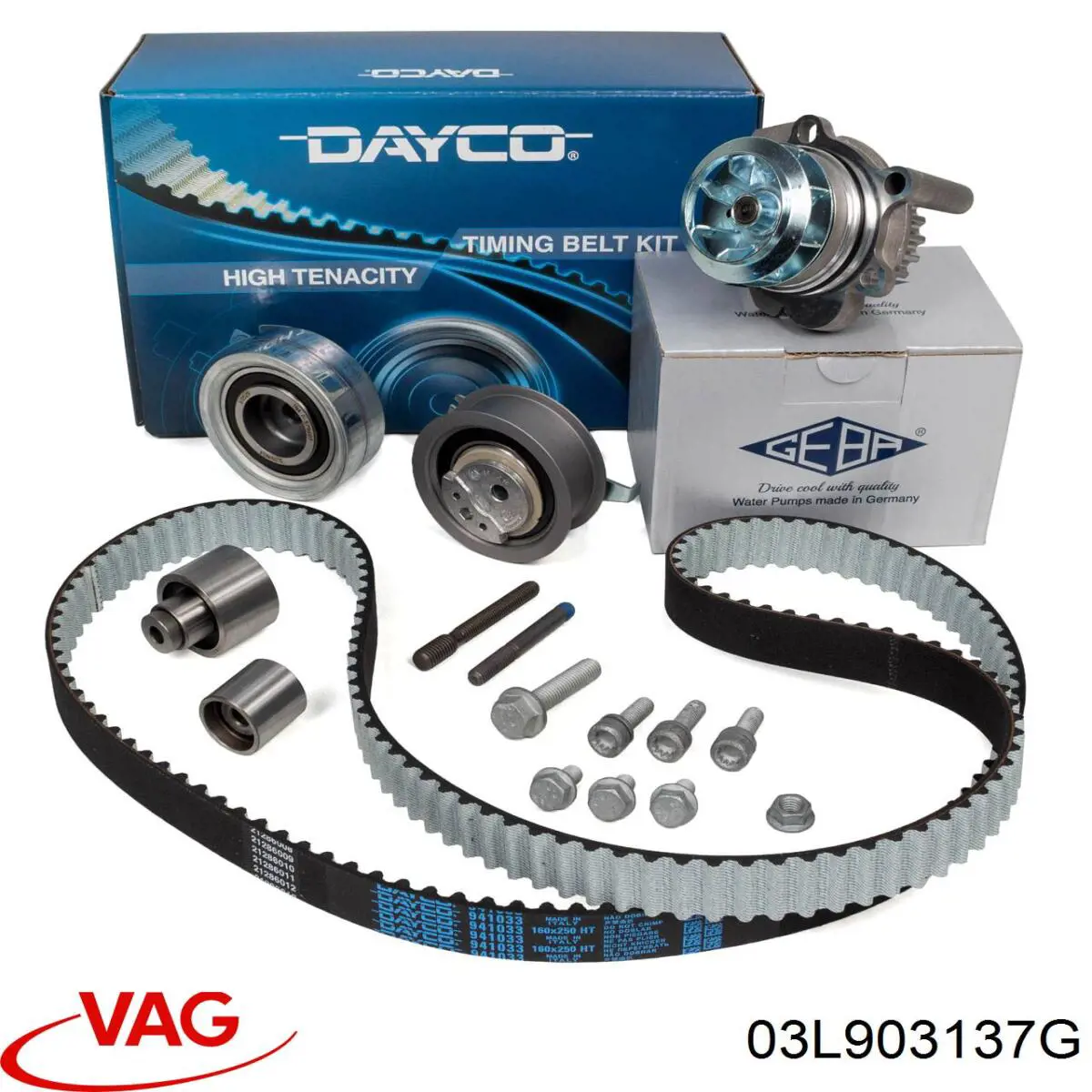 Купить 03L903137G VAG Ремень генератора