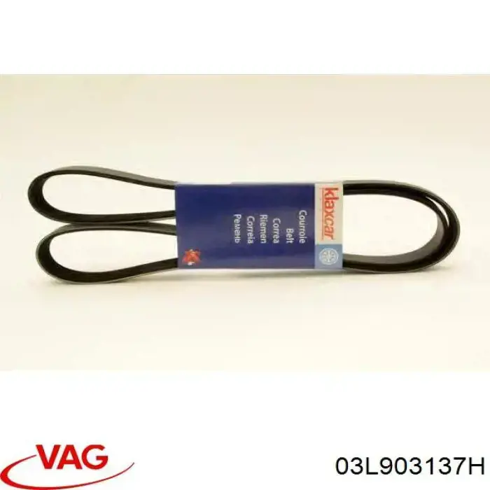 Клиновый ремень VAG 03L903137H цена, от 12.16 USD