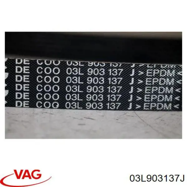 Ремень агрегатов приводной VAG 03L903137J