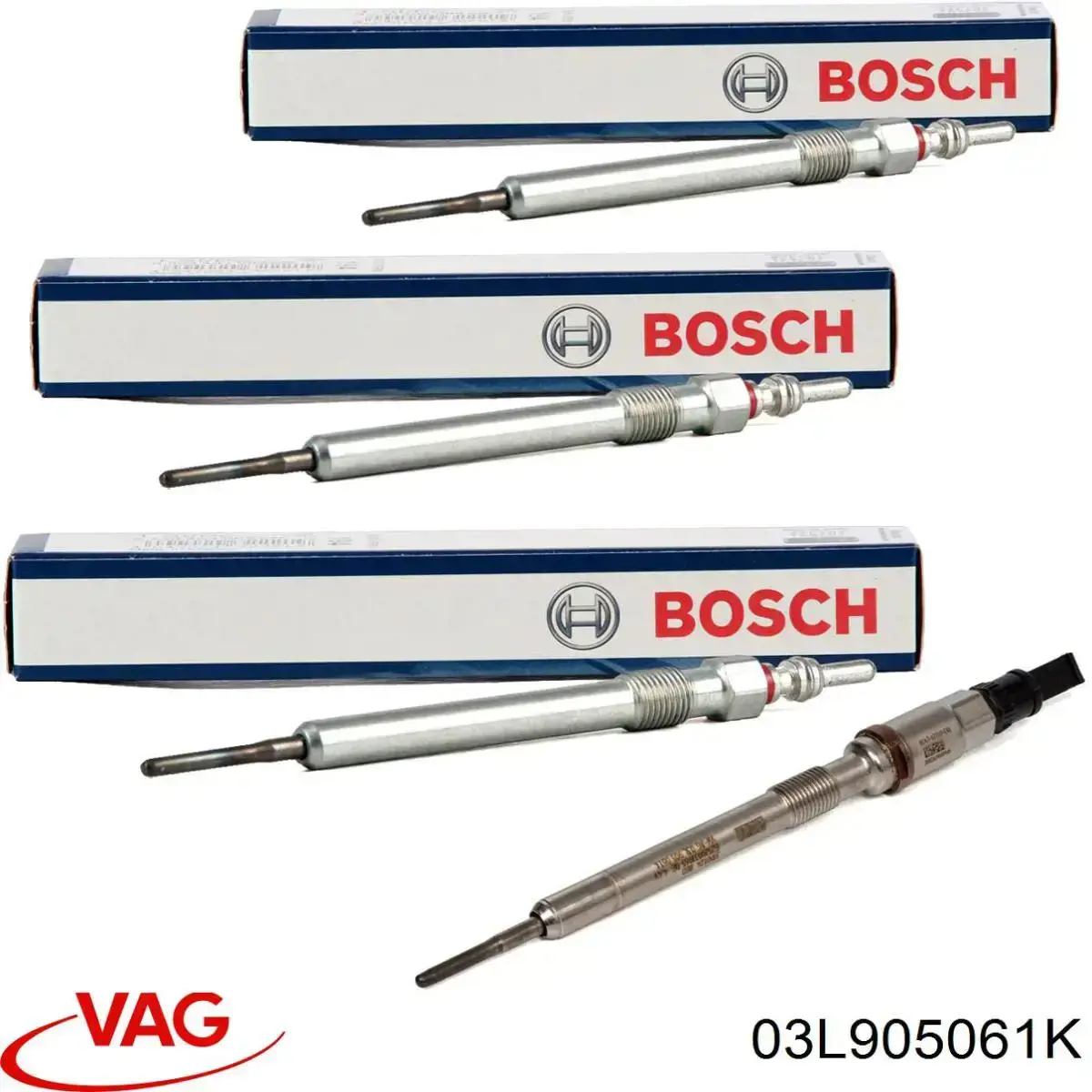 Свечи накала 03L905061K VAG