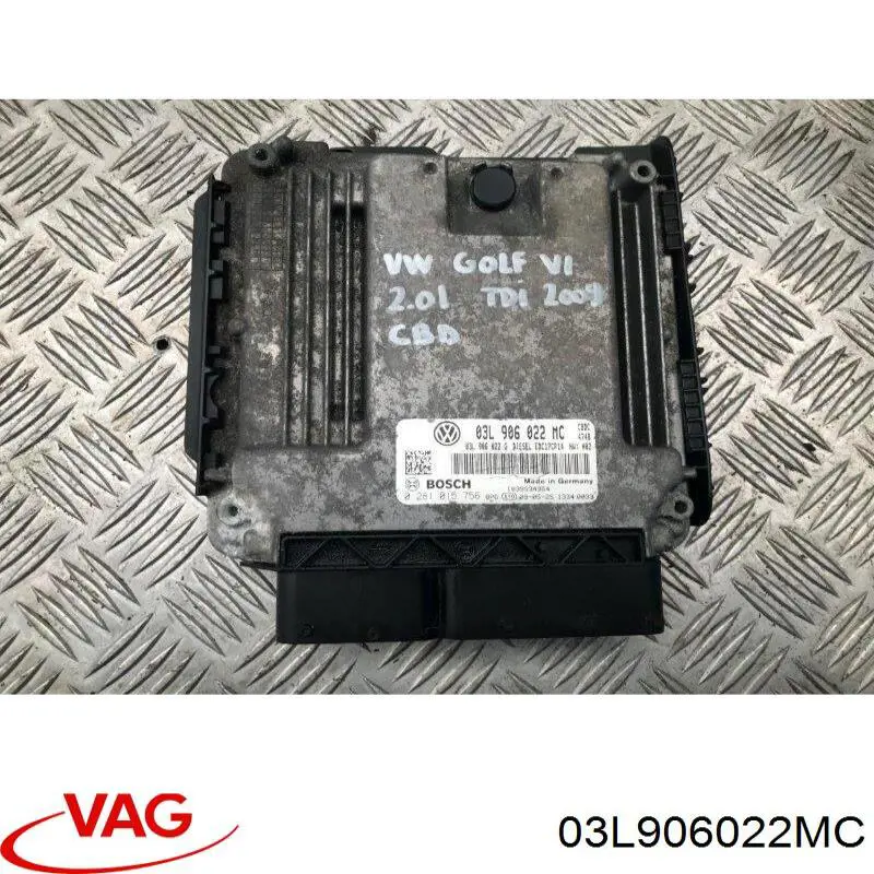 ЭБУ двигателем VAG 03L906022MC цена, от 90.86 USD